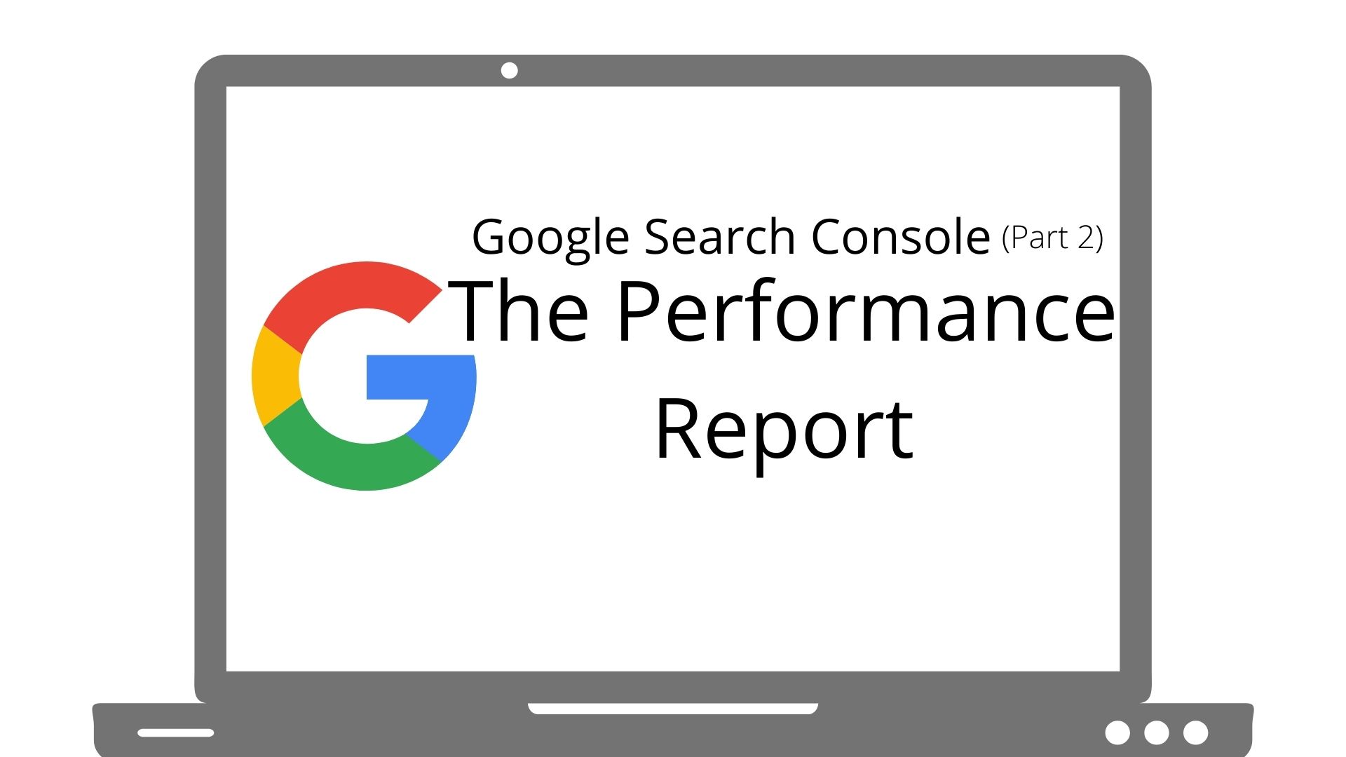 بخش پرفورمنس سرچ کنسول - Google Search Console Performance