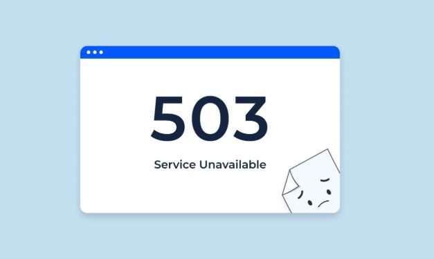 خطای 503 چیست و چرا رخ می‌دهد؟