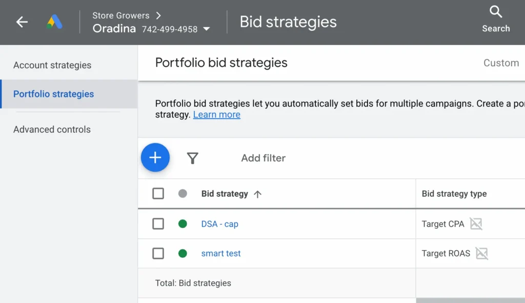 مزایده در گوگل ادز